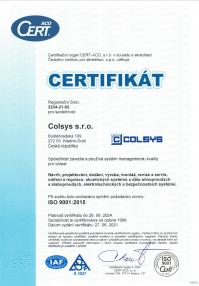 ČSN ISO 9001:2015