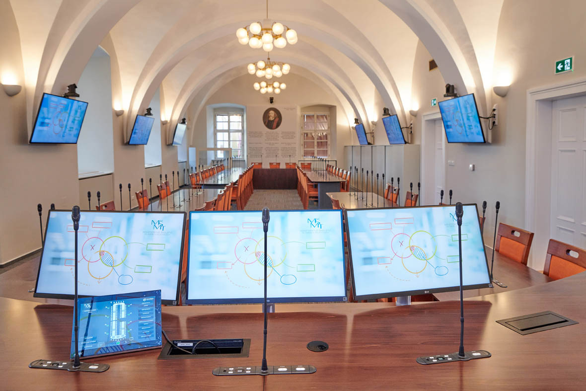  Revitalizace sálu C81 na Ministerstvu školství, mládeže a tělovýchovy