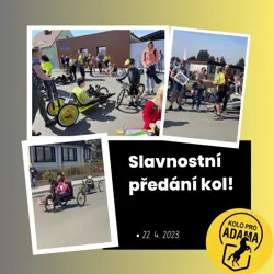 Ceremonial handing over of bicycles
