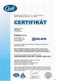 ČSN EN ISO/IEC 27001:2014/ ISO/IEC 27001:2013